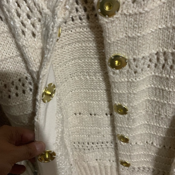 Designer 3/4 length cardigan/jacket great for fall and spring. - Picture 5 of 5